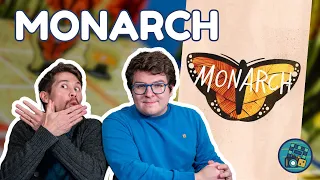 Monarch | 2 Player Simultaneous Movement Butterfly Board Game | Preview Video