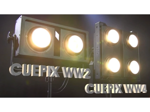 Product video thumbnail for Elation CUEPIX BLINDER WW4 4X100W COB Blinder