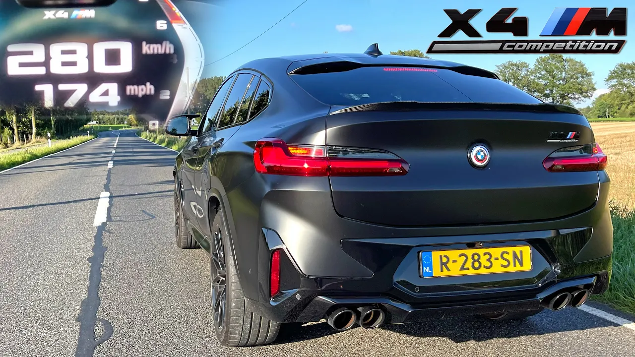 2024 BMW X4M Competition | 0-100 100-200 TOP SPEED POV & SOUND