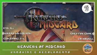 Reavers of Midgard - unboxing, setup e regolamento in italiano (tutorial) [SUB ITA]