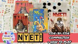 Njet! Side-By-Side Comparison (1997, 2007 & 2015), How To Play, Changes & Review.