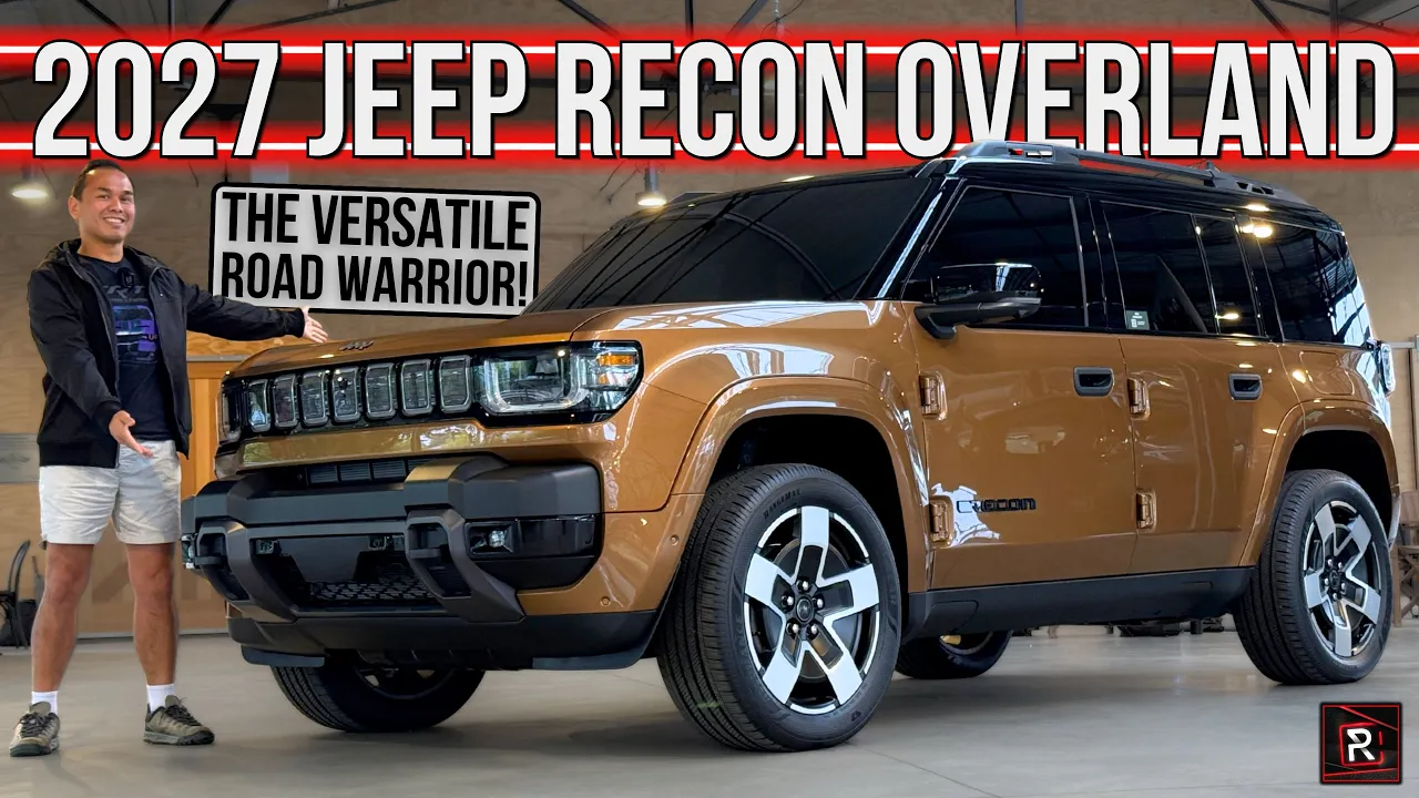 Real Deal Electric Jeep? | 2027 Jeep Recon Overland | Detailed First Look