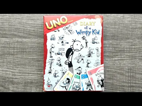UNO Diary of a Wimpy Kid Card Game