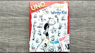 UNO Diary of a Wimpy Kid Card Game