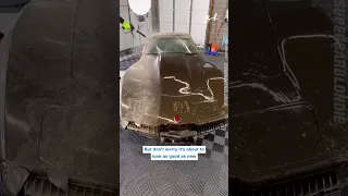 Corvette First Wash In 34 Years 😳