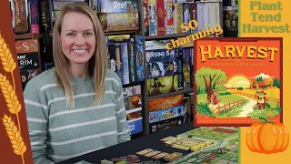 Enjoy HARVEST | A Worker Placement Game of Cuteness!