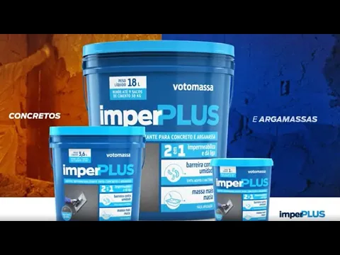 Aditivo Impermeabilizante Para Concreto E Argamassa Imperplus 18 Lts