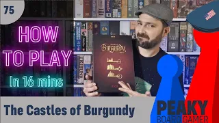 Peaky Boardgamer Episode #75 - The Castles of Burgundy - Full rules explanation (English)