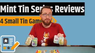 Galen's Games Mint Tin Series Review - Brawl, Plant, Morph & Deliver