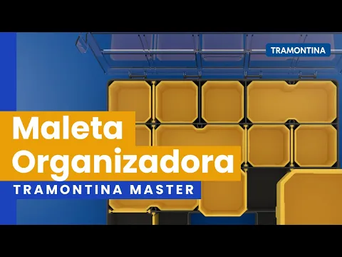 Maleta Organizadora Plástica 17" Tramontina