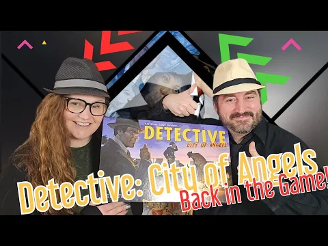 Detective City of Angels - Review . One of the best Boardgames Ever? Van Ryder Games