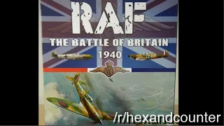 RAF: Battle of Britain 1940 (Decision Games) Part 2, Raid Day 3/4