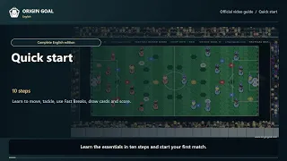 Origin Goal | Quick Start (English) | Soccer Tactics Board Game