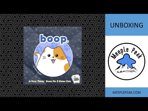 Unboxing the deceptively cute game, Boop.