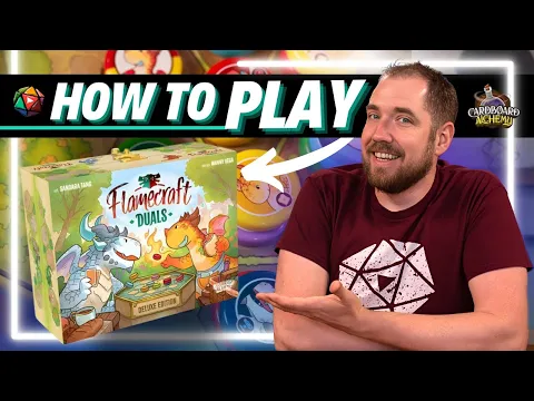 How to Play FLAMECRAFT DUALS in 5 Minutes | Plus Variants and Solo | Board Game Tutorial