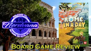 Rome In a Day Board Game Review