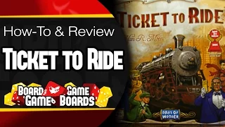 How to Play Ticket to Ride - Board Game Game Boards
