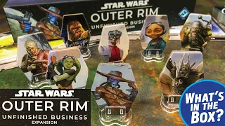 Star Wars: Outer Rim UNFINISHED BUSINESS Expansion Unboxing