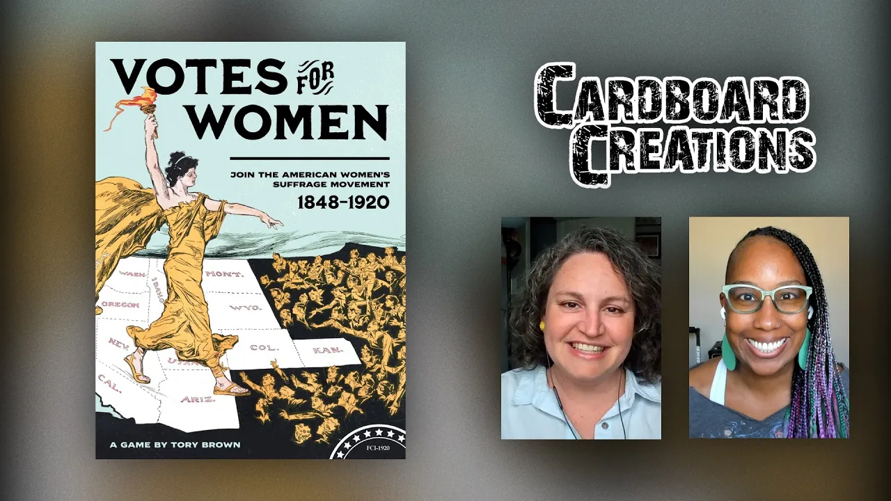 Votes for Women w/ Tory Brown - Cardboard Creations