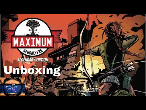 Maximum Apocalypse Legendary Edition Unboxing