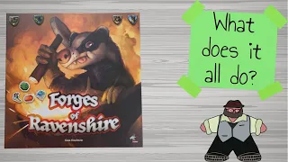 Forges of Ravenshire - Unboxing & How to Play