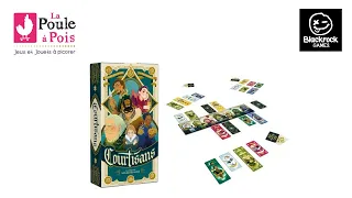 Présentation du jeu Courtisans - Catch Up Games - lapouleapois.fr