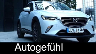 All-new Mazda CX-3 (2016) preview exterior & interior & driving shots - Autogefühl
