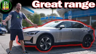 The NEW Polestar 2 MY2024 Single Motor LR - 110 km/h range test