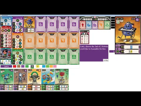 Full solo playthru of Raising Robots