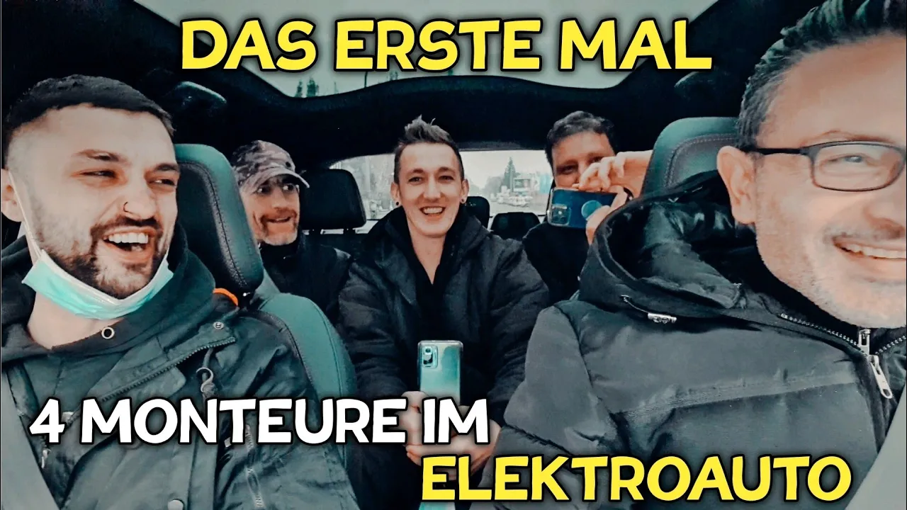 Zum ersten Mal im Elektroauto Mustang Mach E