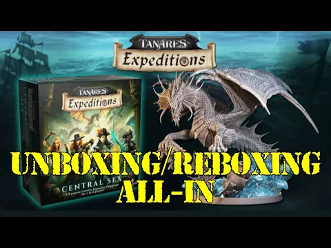 Tanares Expeditions Central Sea Unboxing and Finding the Minis
