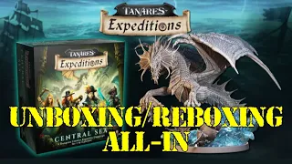Tanares Expeditions Central Sea Unboxing and Finding the Minis