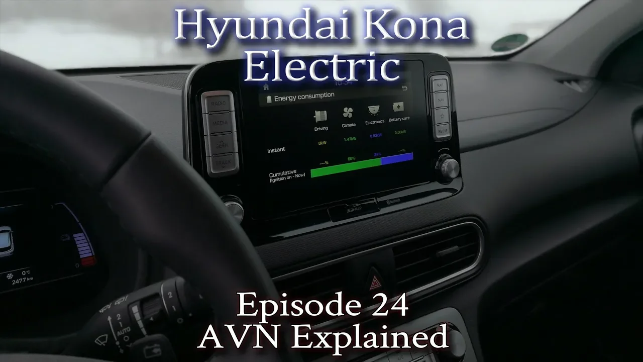 Hyundai Kona Electric - Ep 24 - Main Screen Explained