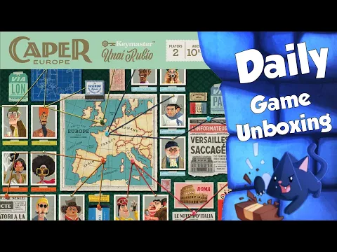 Caper Europe - Daily Game Unboxing