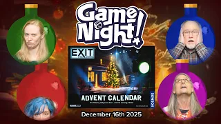 GameNight! 24 Days of Christmas Day 16 - Exit: The Game Advent Calendar - The Missing Hollywood Star