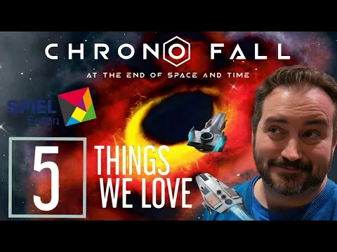 Chrono Fall At the End of Space and Time - 5 Things we Love this board game at Essen Spiel 2025
