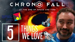 Chrono Fall At the End of Space and Time - 5 Things we Love this board game at Essen Spiel 2025