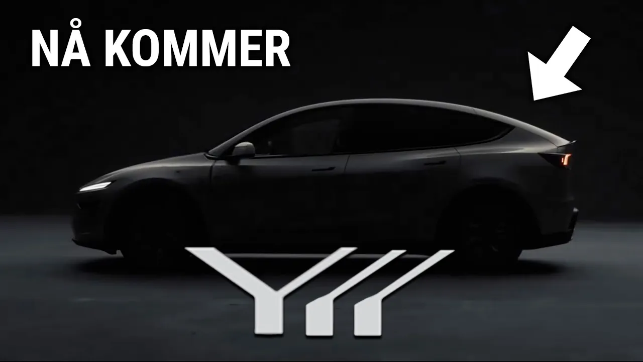 Nå kommer NYE Model Y L