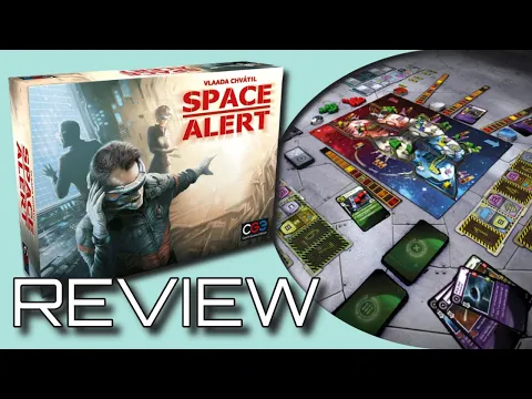 Space Alert - A cooperative combat survival game by CGE Games - Review