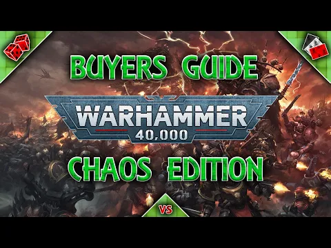 Chaos Buyers Guide for Warhammer 40K
