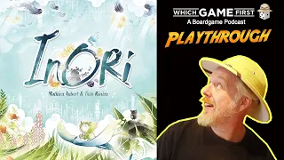 Inori Playthrough by Which Game First - A Board Game Podcast