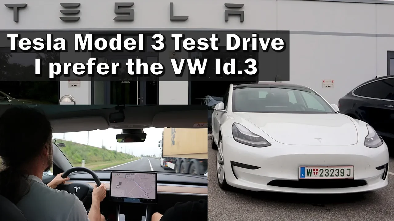 Tesla Model 3 Test Drive - I want the VW Id.3 more!