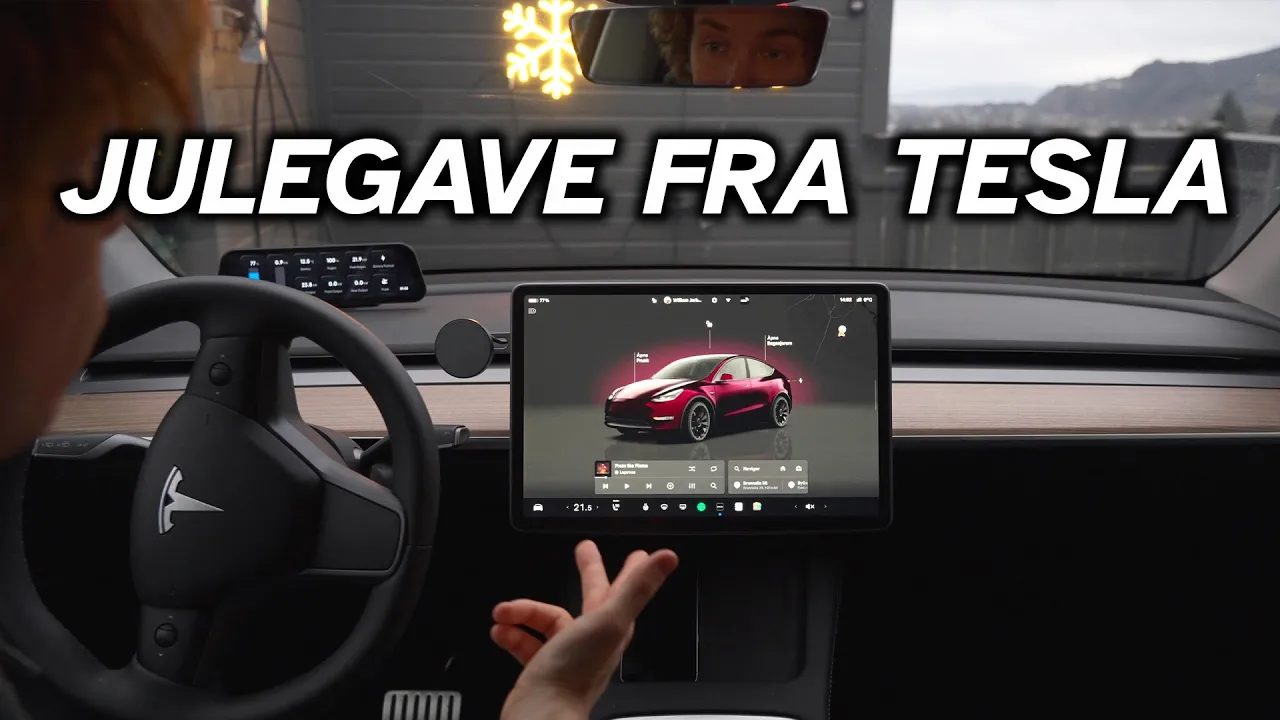 Årets største oppdatering fra Tesla!