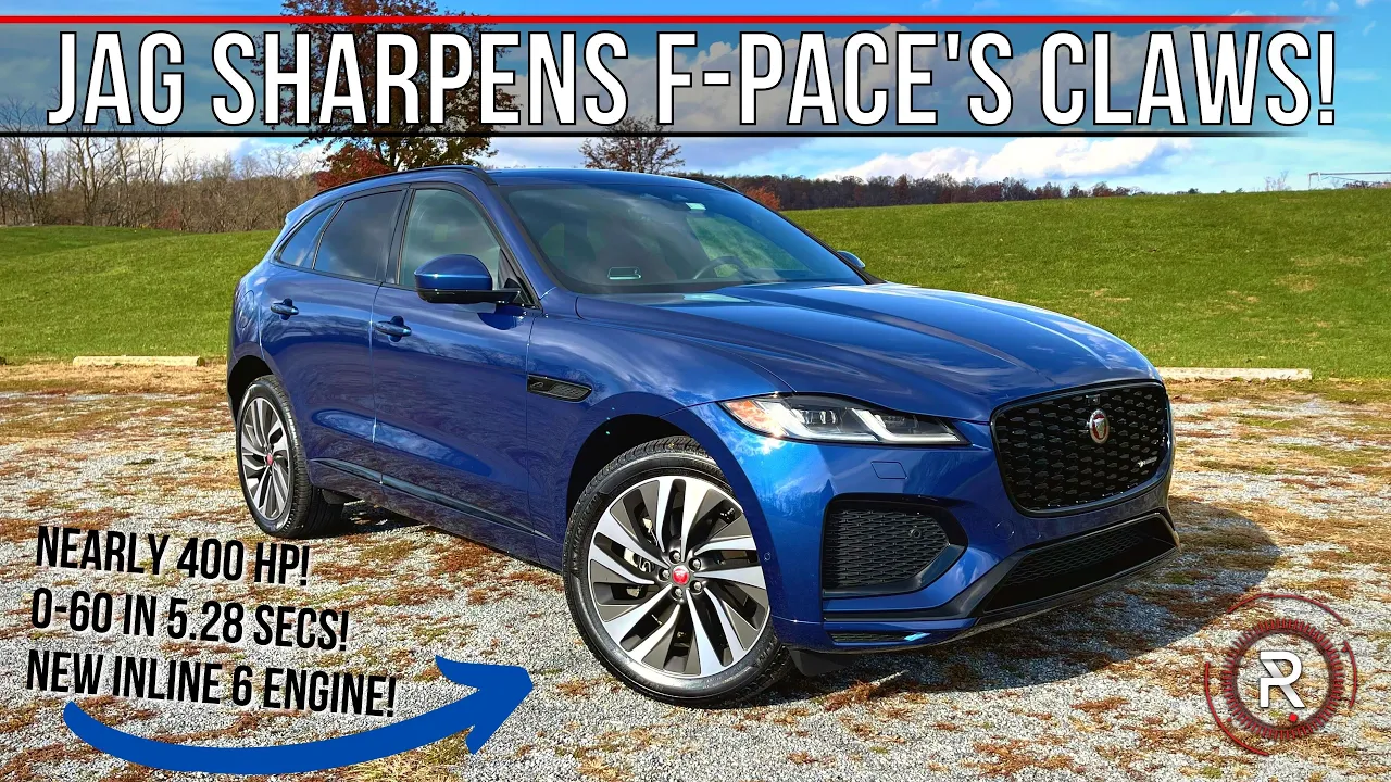 The 2022 Jaguar F-Pace P400 R-Dynamic S Is A More Focused Sports SUV