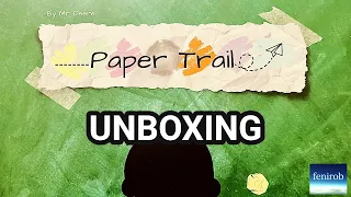 Paper Trail Board Game | Unboxing (No Talking)