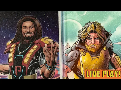 Let's Play Champions of the Galaxy Live Play Filsinger Games - Solo Tabletop Wrestling RPG - M2.560