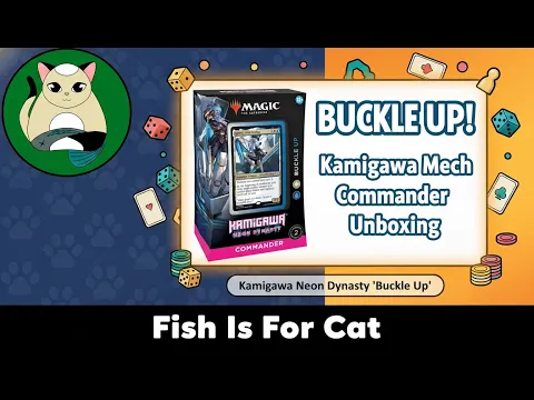 MTG Kamigawa Neon Dynasty “Buckle Up” Commander Deck Unboxing!