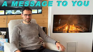 A personal and emotional message from Thomas.