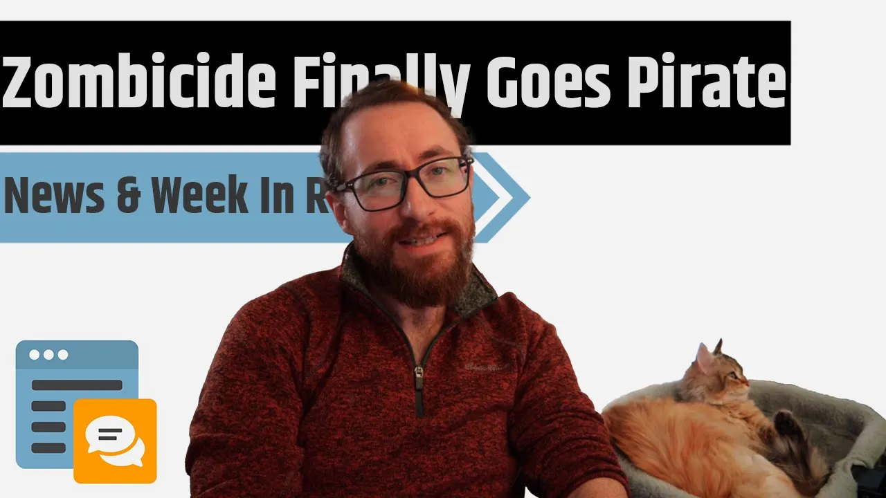 News & Week in Review - Zombicide Pirates, Cthulhu Won't Die, The FFG Vault & More!!!