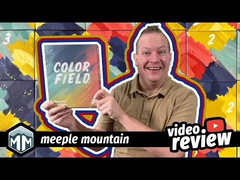 A 6 Tile Masterpiece - Color Field Preview & How to Play - Boardgame Brody